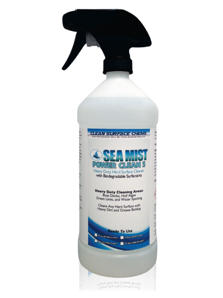 Sea Mist Power Clean 5 32 oz Bottle